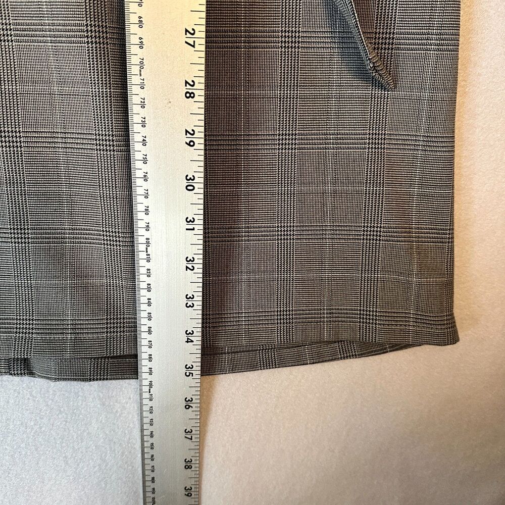 Women's‎ Tailored Mini Dress Large A New Day Gray Plaid New - Picture 8 of 12